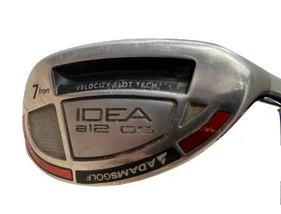 Adams Golf IDEA A12 OS 7 Iron Hybrid Golf Club Pro Launch Blue 55 Lite Great! - Image 1 of 4