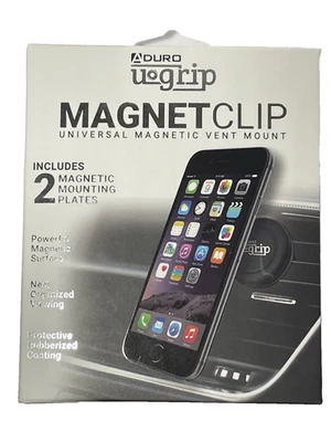 Universal Car Phone Mount Magnetic Air Vent Phone Grip  Holder 2 Pack - Image 1 of 3