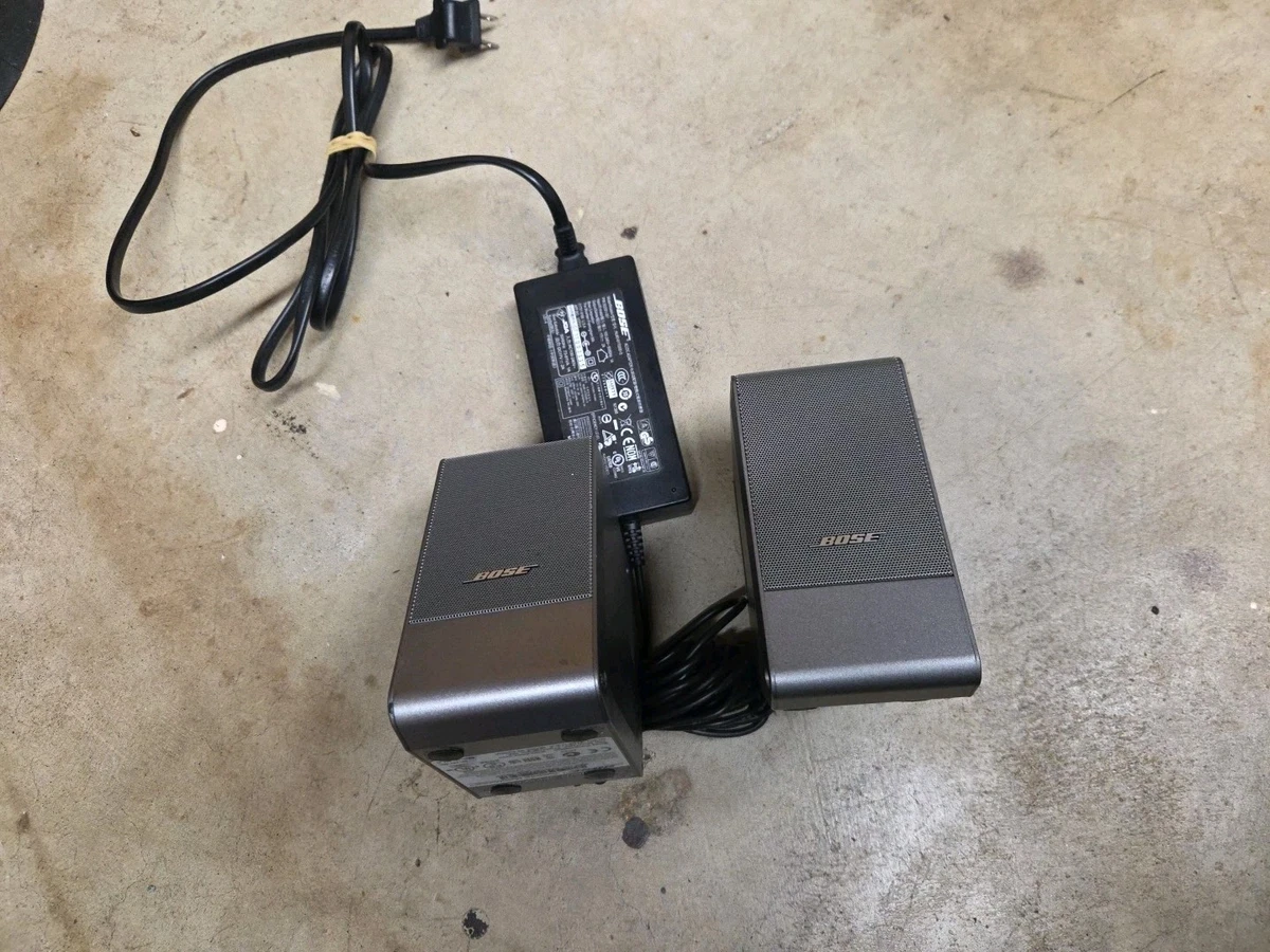 Bose PC ミュージックモニター AM301481 Bose Computer MusicMonitor Computer Speakers Desktop PC Silver