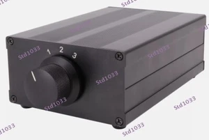 High End Audio Source Switcher Selector RCA Input Output Splitter HiFi DIY 1PC - Picture 1 of 4