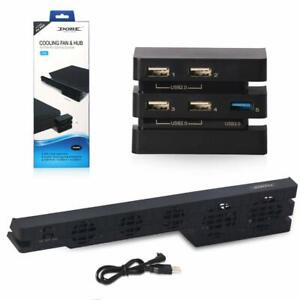 PS4 Pro Cooling Fan & USB HUB 2 in 1 Console Cooler for PlayStation 4 Pro