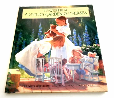 Leaves From A Child's Garden Of Verses R L Stevenson Hardcover Jacket (eb15) - Image 1 of 4