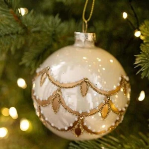 8cm Multicolor Christmas Ball Suspensable Christmas Tree Pendants Kids Gifts - Picture 1 of 15