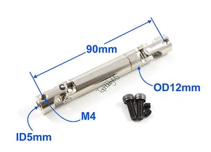 1 Stück 90-120 mm Variable Getriebe Antriebswelle für Buggy SCX10/D90/TF2 - Bild 1 von 6