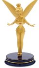 Disney World Statue Gold Tinkerbell Wdw 50Th Anniversary~Sealed In Box