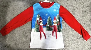 ELF ON THE SHELF PJ TOP~BOYS SIZE M - Picture 1 of 9