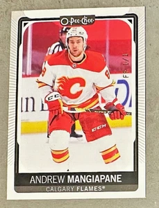 2021-22 OPC - FAN FAVS 1/1 Gold Folie Stempel MASSGESCHNEIDERT Andrew Mangiapane #341 * 9057 - Bild 1 von 1