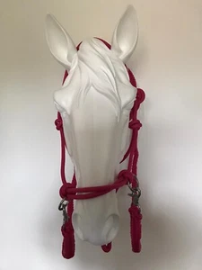 Seilhalfter & Zügel, gebisslose Trense, Parelli Horsemanship, PINK COB / VOLL - Bild 1 von 5