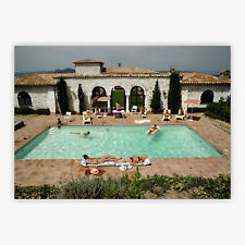 Pool In St Tropez (Matte or Gloss Poster/Print)
