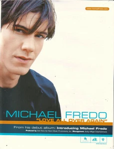 Michael Fredo 2000 Ad- Love All Over Again Advertisement - Picture 1 of 1
