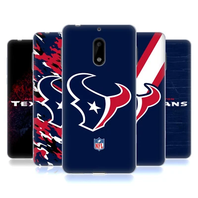 OFFICIAL NFL HOUSTON TEXANS LOGO SOFT GEL CASE FOR NOKIA PHONES 1 - Image 1 of 4