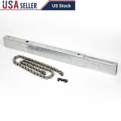 Garage Door Chain Drive Extension Kit 8FT ATR-Series Rectangular Rail DIY New - Image 1 of 4