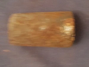 Antique Clock Weight Cast Iron 1234g 90mm tall 55mm Diam Wall Shelf Clock R29 - Picture 1 of 9