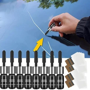 Glas Fix Kit Windschutzscheibe Riss Kit Autoscheibe Flüssigkeit Set Autoglas Nano - Bild 1 von 7
