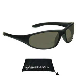 Gafas de sol bifocales lector de sol Z87 seguridad envolvente deportivo motocicleta - Imagen 1 de 4