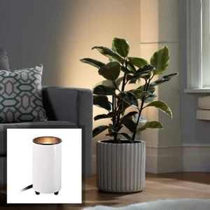 2 X ACCENT LIGHTS Hampton Bay 148-114 White Decorative Illumination 110 Plug-In - Picture 1 of 6