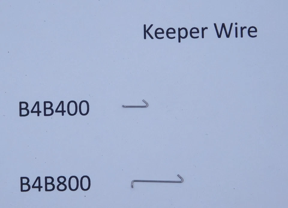 Keeper Wire Form for DO-IT Jig Molds 100, 500, 1000 Pack
