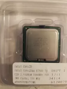 Intel Core 2 Duo E7500 2.93GHz 3MB Cache Socket 775 CPU AT80571PH0773ML SLGTE - Picture 1 of 6