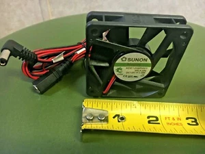 *NEW* Lot of (8) SUNON Cooling Fans 12vdc 1.6watt, mdl# KDE1206PHV1 - Picture 1 of 4
