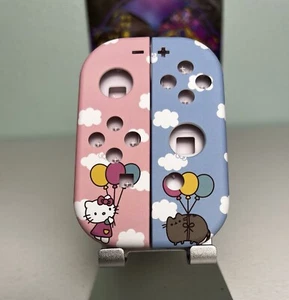 Sanrio Hello Kitty Pusheen Custom Replacement Shells for Nintendo Switch Joycons - Picture 1 of 1
