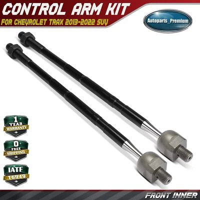 2Pcs Front Inner Steering Tie Rod End for Chevrolet Trax 2013-2022 Sport Utility - Image 1 of 4