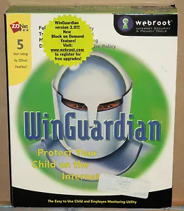 Webroot Software WinGuardian Version 3.0 (2000, CD-ROM) - Picture 1 of 5
