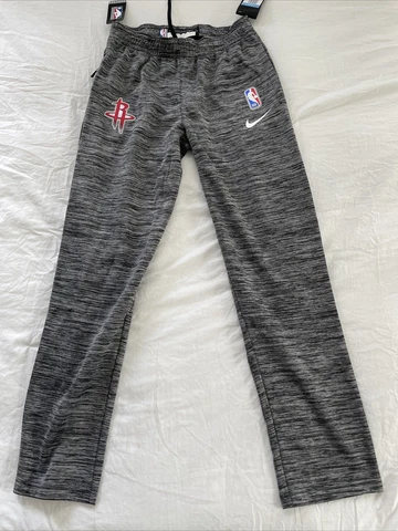 Nike NBA Houston Rockets Engineered Dri-Fit Warm Up Pants M-Tall AV1446 032 NWT Cover