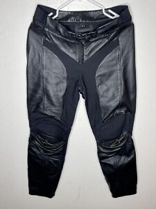 Alpinestars Stella Vika V1 Leather Motorcycle Pants Womens USA Size 6/EUR 42 POC