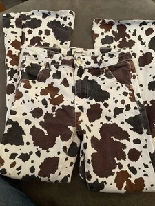 Ranch Dress’s Cow Print Pants ByFallon Taylor Size Girls 10 - Picture 1 of 7