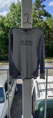 Camisa para mujer 2016 tenis US OPEN CHAMPIONSHIPS manga larga mezcla de algodón, L, PO! Foto 1 de 4