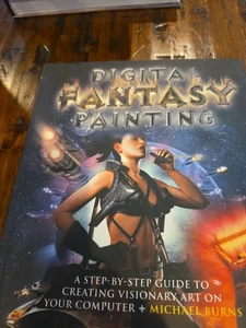 Digital Fantasy Painting Paperback Michael Burns - Bild 1 von 3