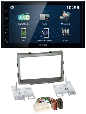 Kenwood 2DIN Bluetooth MP3 USB DAB Autoradio für SSangYong Rodius ab 2013 - Bild 1 von 4