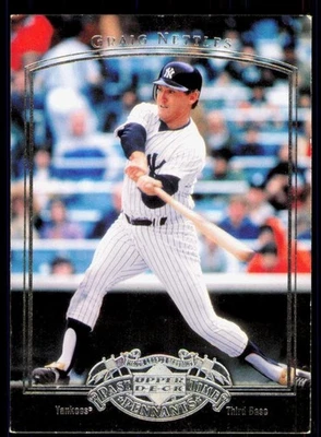Banderines UD Past Time 2005 #37 Graig Nettles - JL Foto 1 de 2