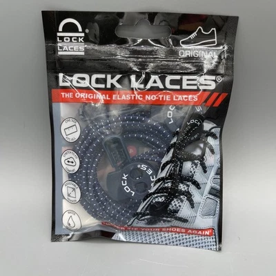 Cordones de bloqueo originales sin ataduras - azul marino Foto 1 de 3