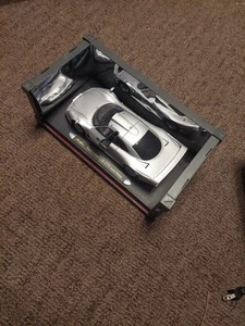 Maisto Mercedes CLK-GTR Street Version Diecast 1:18 Silver Premier Edition DMG - Picture 1 of 5