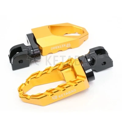 Clavijas delanteras extendidas doradas de 25 mm BUZZ para Honda CBR250R 11-13 14 15 16 17 Foto 1 de 4