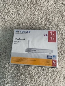 NIB Netgear WGR614 54 Mbps 4-Port 10/100 Wireless G Router (WGR614) Sealed - Picture 1 of 5