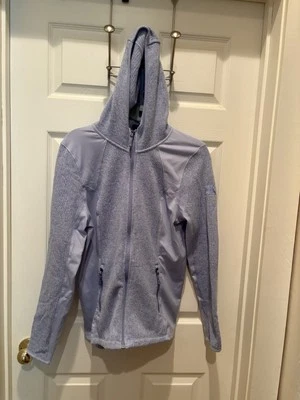 Zeroxposure Full-Zip Hoodie with Zip Pockets Blue/gray SZ MED EUC - Image 1 of 4