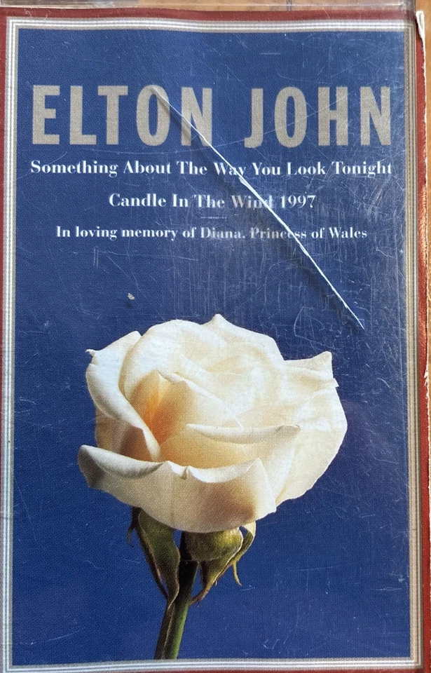 1997 TAPE ELTON JOHN SOMETHING ABOUT THE WAY YOU LOOK TONIGHT CANDLE IN THE WIND - Image 1 of 1
