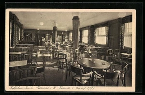 Ansichtskarte Gütersloh i. W., Kaffeehaus von C. A. Janicke, Kaiserstraße 1 - Picture 1 of 2