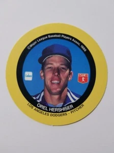 DISCOS DE JUGADOR DE BÉISBOL CADACO OREL HERSHISER 1989 #NNO LOS ANGELES DODGERS - Imagen 1 de 2