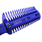 Unisex Razor Comb Home Hair Cut Thinning Feathering Trimming with 6 Extra Blades