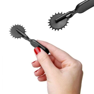 Mini Sensation Play Wartenberg Pinwheel Pin Pricking Pleasure Wheel Sex Toys - Image 1 of 4