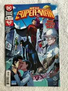 New Super Man#18A (Feb 2018, DC) Tan Variant FN 6.0 - Picture 1 of 5