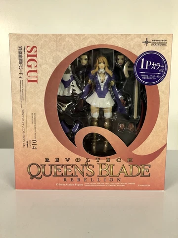 Kaiyodo Revoltech Queens Blade Sigui 1P Color Complete Cover