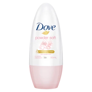 Dove Powder Soft Powder Scent 48H Roll On Deodorant, 50ml - Picture 1 of 3