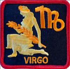 Zodiac: Virgo Iron On Square Patch: maiden star sign horoscope astrology gift
