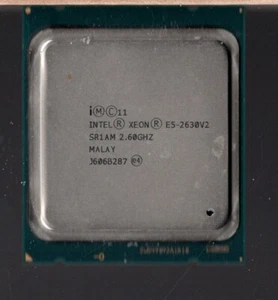 Intel Xeon E5-2630 v2 SR1AM 2.60GHz 6-Core 15MB LGA2011 CPU Processor USED - Picture 1 of 2
