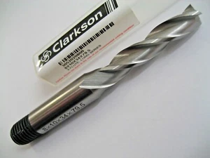 8mm COBALT END MILL LONG SERIES 3 FLUTED HSSCo8 EUROPA CLARKSON 3052020800 P311 - Picture 1 of 7