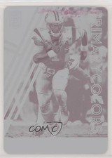 2018 Donruss Elite Primary Colors Printing Plate Magenta 1/1 Cam Newton #PC4 0c3
